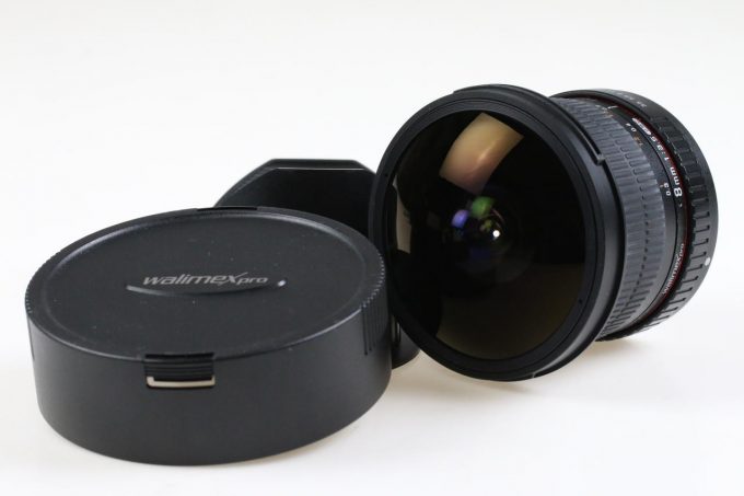 Walimex Pro 8mm f/3,5 Fish-Eye CS II für Sony / Minolta - #F615E0030