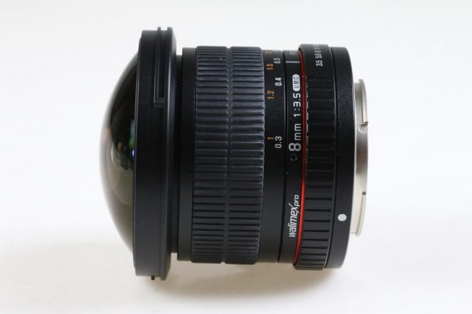 Walimex Pro 8mm f/3,5 Fish-Eye CS II für Sony / Minolta - #F615E0030