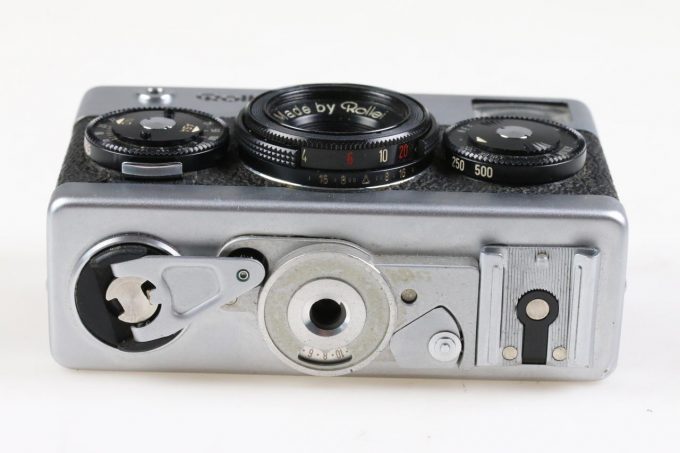 Rollei 35 Sucherkamera - Made in Singapore - silber