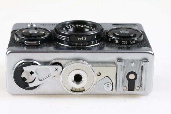 Rollei 35 Sucherkamera - Made in Singapore - silber - #3351483