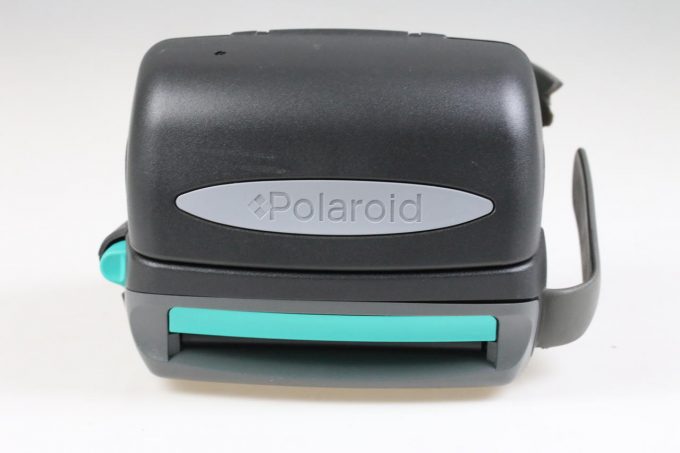 Polaroid 600 Sofortbildkamera - grau / türkis