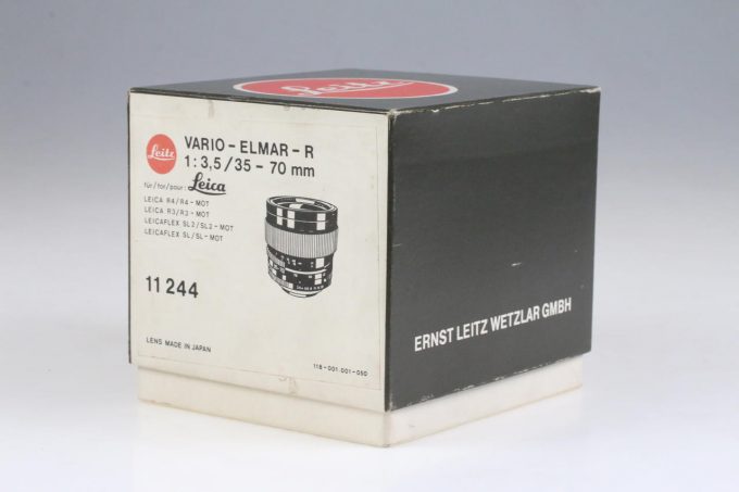Leica Originalbox für Vario-Elmar-R 35-70mm 3,5