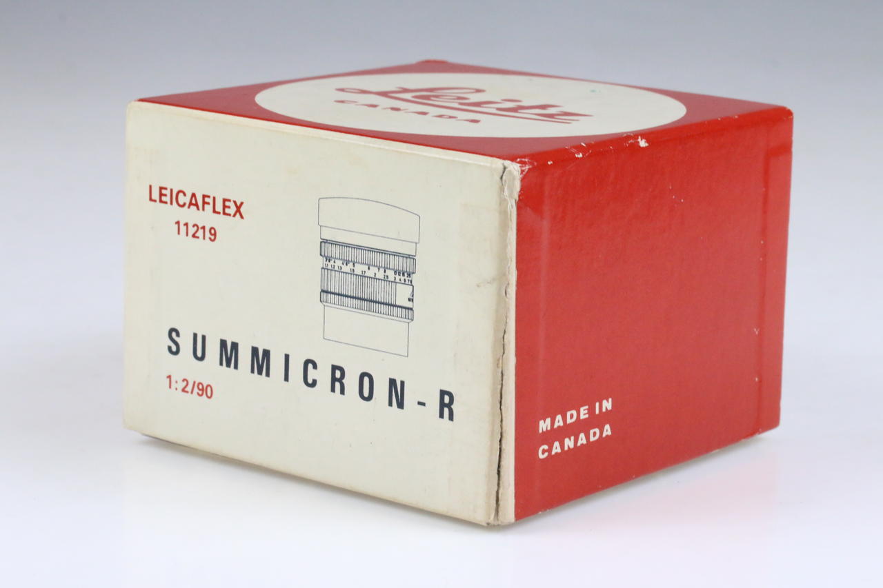 Leica Originalbox für Summicron-R 90mm 1:2