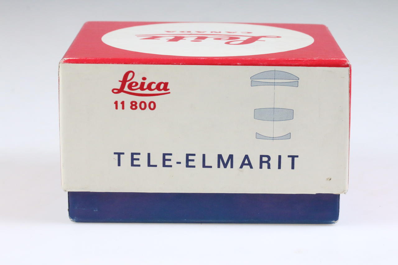 Leica Originalbox mit Box für Tele-Elmarit 90mm 2,8