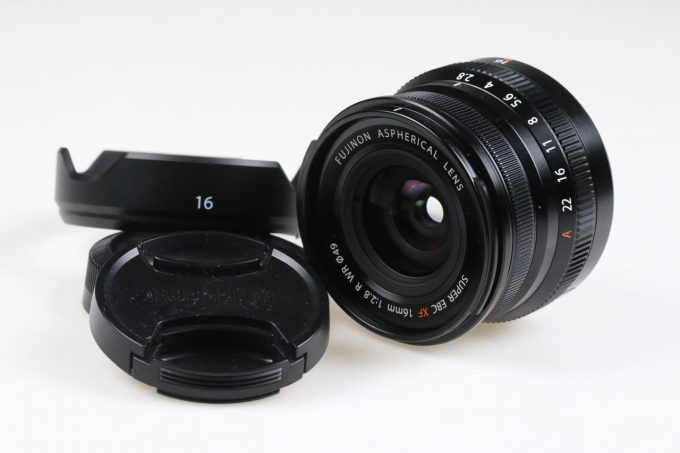 FUJIFILM Fujinon XF 16mm f/2,8 R WR - Schwarz - #9DA02679 - Image 2