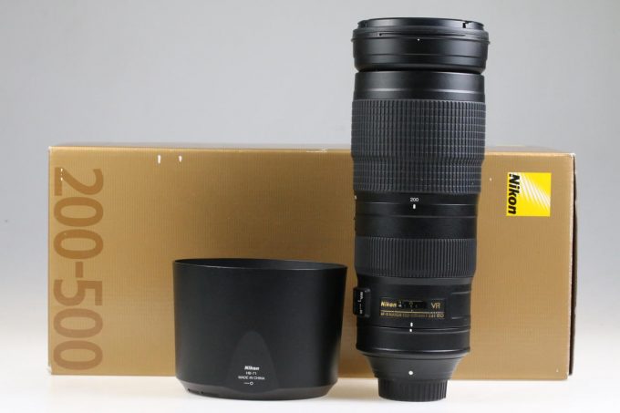 Nikon AF-S NIKKOR 200-500mm f/5,6 E ED VR - #2079981