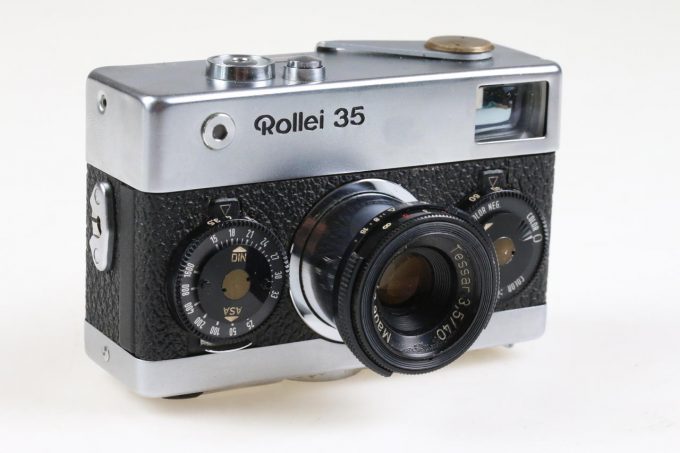 Rollei 35 Sucherkamera - Made in Singapore - silber - #3412991 - Image 2
