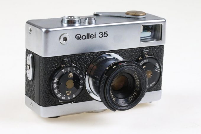 Rollei 35 Sucherkamera - Made in Singapore - silber - #3412991