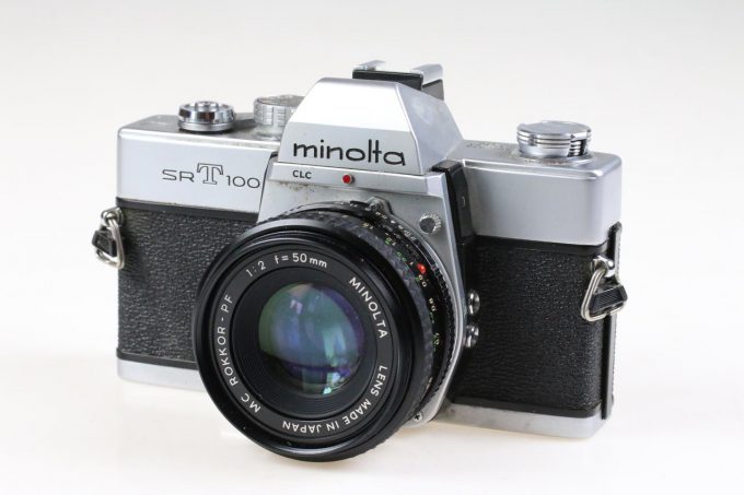 Minolta SR-T 100 mit MC Rokkor PF 50mm f/2,0 - #4011992