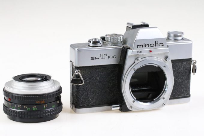 Minolta SR-T 100 mit MC Rokkor PF 50mm f/2,0 - #4011992