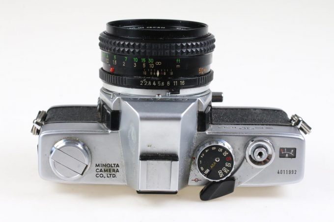 Minolta SR-T 100 mit MC Rokkor PF 50mm f/2,0 - #4011992