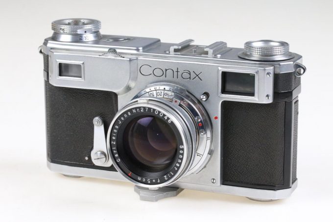 Zeiss Ikon Contax II mit Sonnar 5cm f/2,0 - #J72229