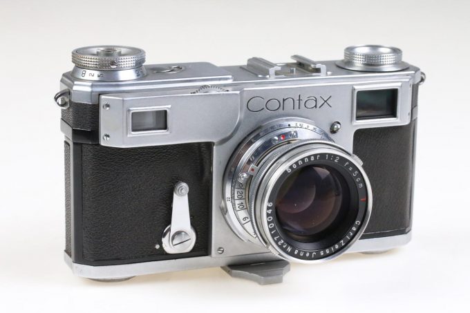 Zeiss Ikon Contax II mit Sonnar 5cm f/2,0 - #J72229 - Image 2