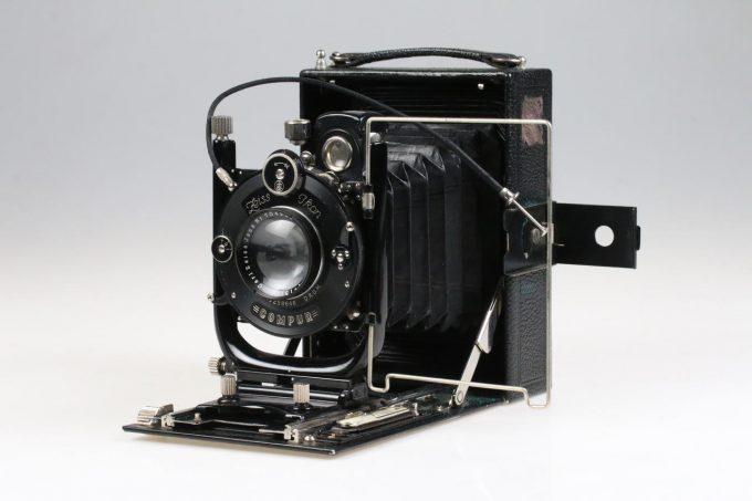 Zeiss Ikon ICA Ideal 225 Plattenkamera 9x12cm mit Carl Zeiss Tessar 15cm f/4,5