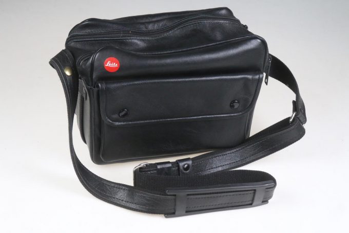 Leica Ledertasche - schwarz