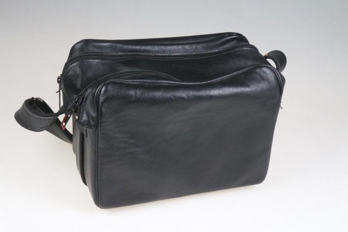 Leica Ledertasche - schwarz