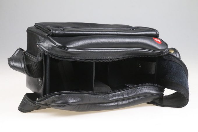 Leica Ledertasche - schwarz