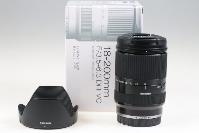 Tamron 18-200mm 3,5-6,3 XR III für Sony E - #038216