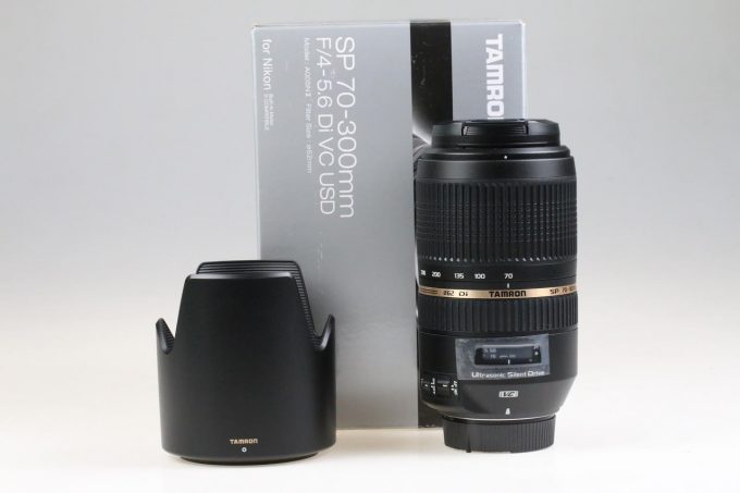 Tamron SP 70-300mm f/4,0-5,6 Di VC USD für Nikon F (FX) - #241910