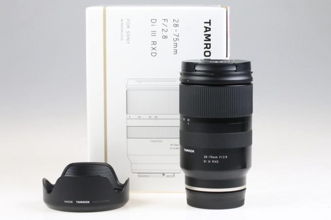 Tamron 28-75mm f/2,8 Di III RXD für Sony E - #040241