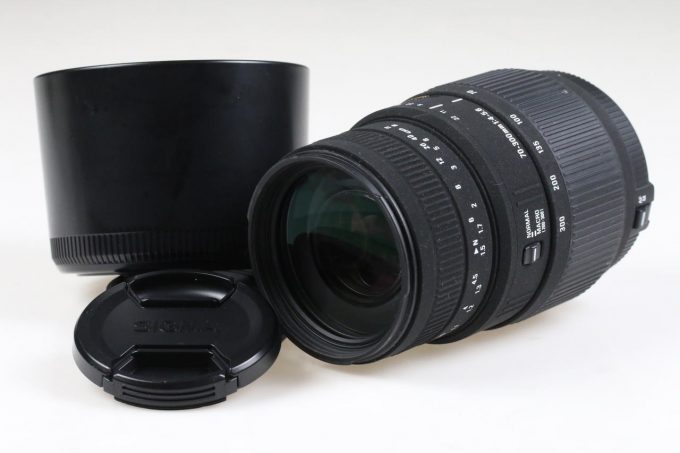 Sigma 70-300mm f/4,0-5,6 DG Macro für Nikon F (AF FX) - #10094203