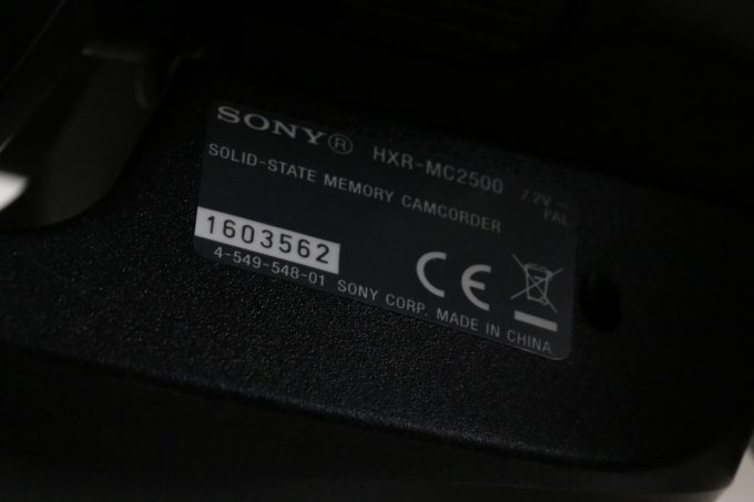 Sony HXR-MC2500 - #1603562