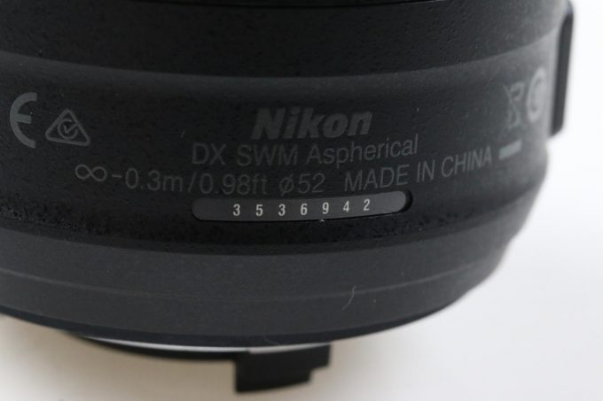 Nikon AF-S DX NIKKOR 35mm f/1,8 G DX - #3536942