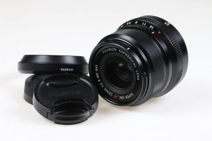 FUJIFILM Fujinon XF 23mm f/2,0 R WR - Schwarz - #77A15003