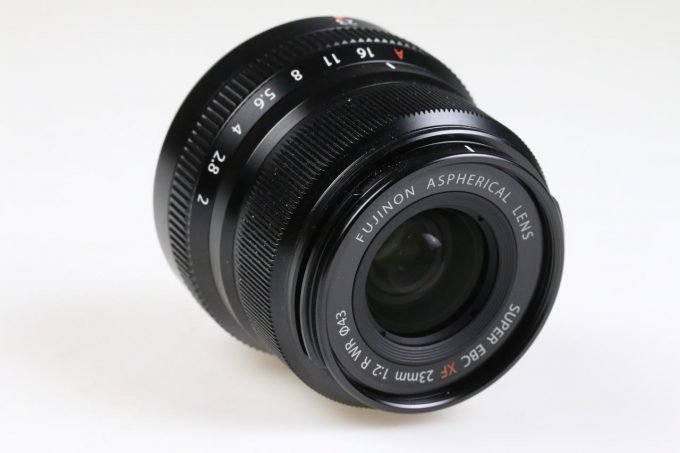 FUJIFILM Fujinon XF 23mm f/2,0 R WR - Schwarz - #77A15003