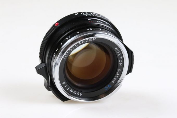 Voigtländer Nokton 40mm f/1,4 classic S.C für Leica M - #07315482