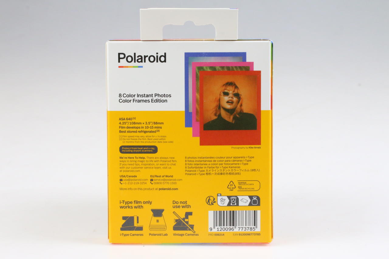 Polaroid Color i-Type Film / abglaufen