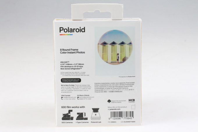 Polaroid Color 600 Film - Abgelaufen