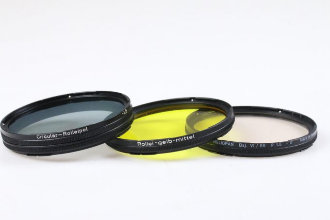 Rollei Blenden und Filtersatz für 66er