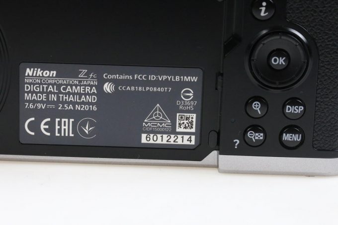 Nikon Z FC Kit mit Z DX 16-50mm f/3,5-6,3 VR - #6012214