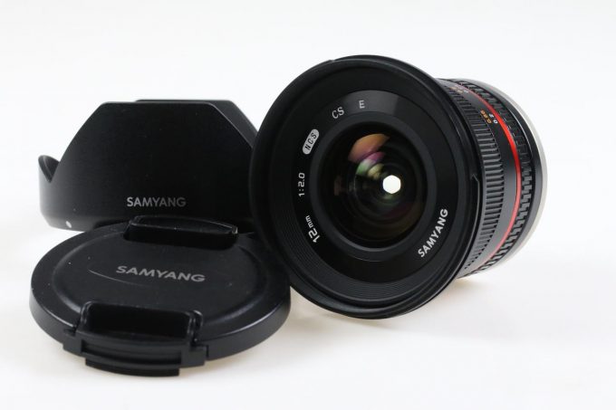 Samyang 12mm f/2,0 NCS CS für Sony E-Mount (APS-C)