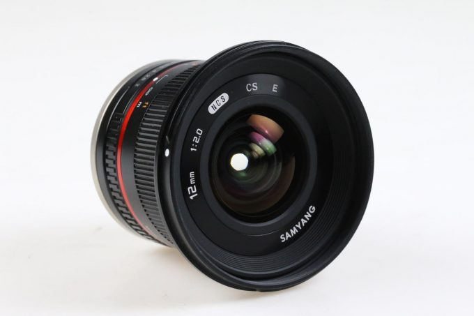 Samyang 12mm f/2,0 NCS CS für Sony E-Mount (APS-C)