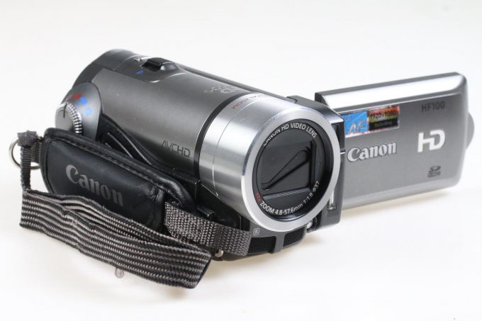 Canon HF100 Camcorder - #773642240358