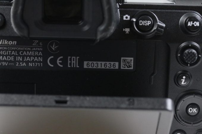 Nikon Z 6 Gehäuse - #6031636