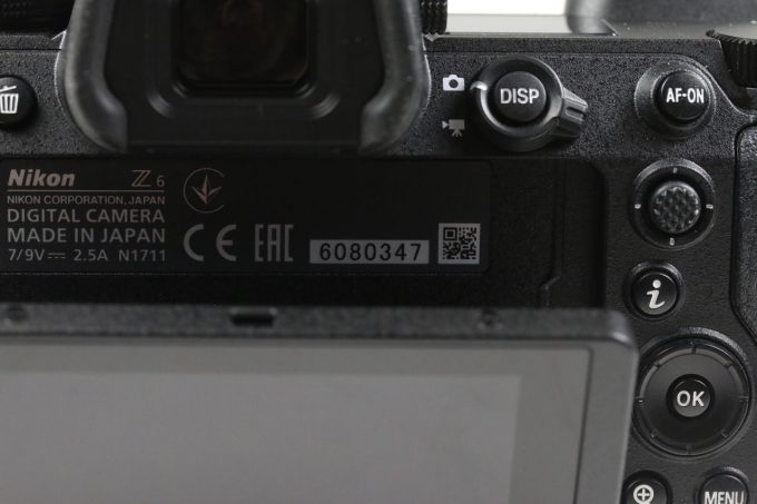 Nikon Z 6 Gehäuse - #6080347