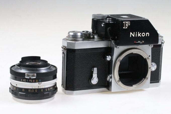 Nikon F mit 50mm f/2,0 Nikkor-H »Silber« - #6487962 - Image 3