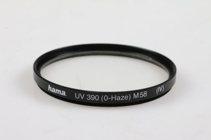 Hama UV 390 Filter 58mm (XXV)