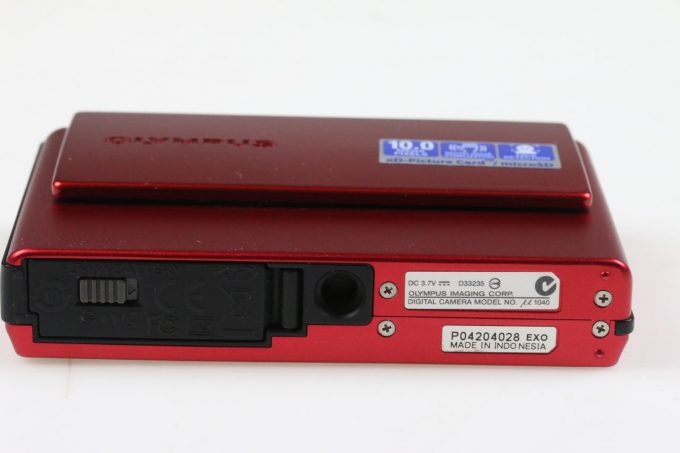 Olympus Mju 1040 Digitalkamera rot - #4204028