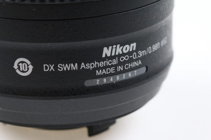 Nikon AF-S DX 35mm f/1,8 G