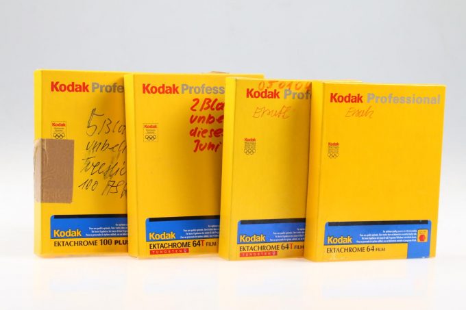 Kodak Konvolut Ektacrome 4x5 inch Abgelaufen