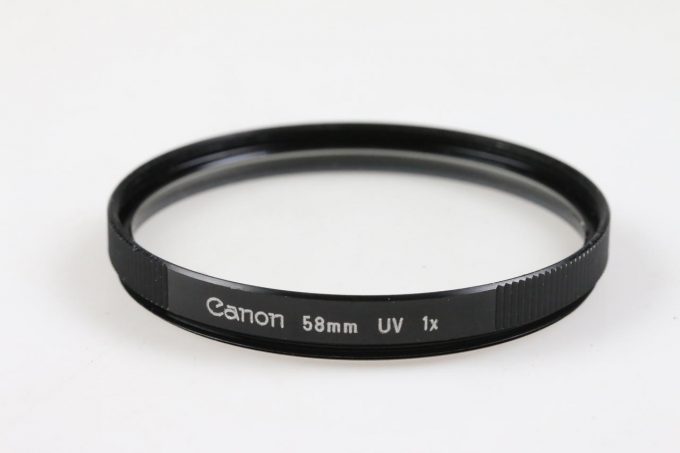 Canon UV 1x Filter - 58mm
