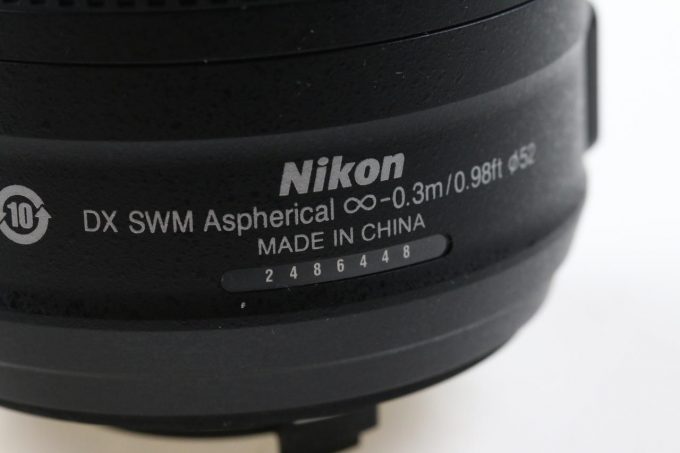 Nikon AF-S DX 35mm f/1,8 G - #2486448