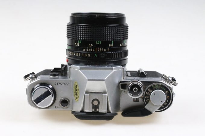 Canon AE-1 Gehäuse mit FD 50mm f/1,4 - #4170790