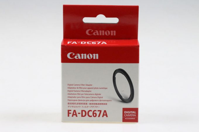 Canon FA-DC67A Filteradapter
