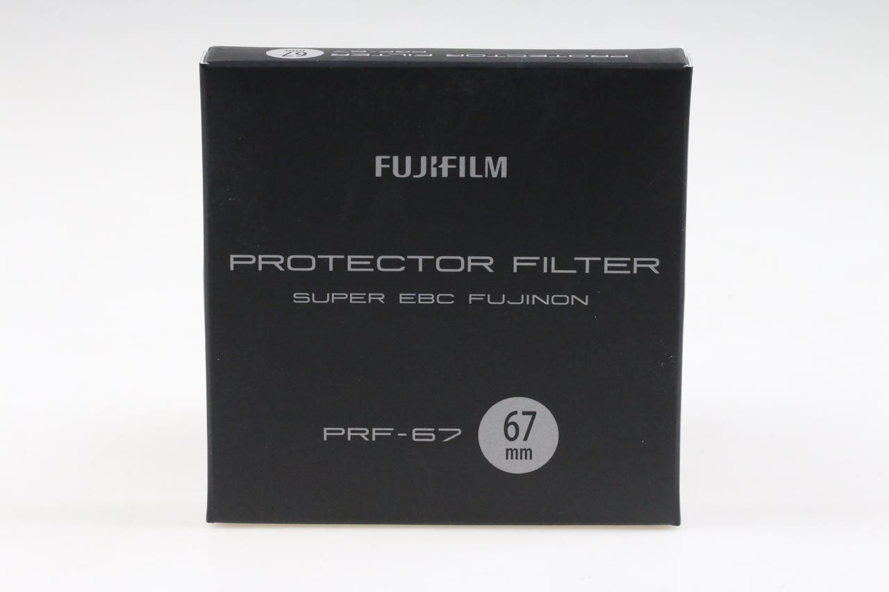 FUJIFILM PRF-67mm Protector Filter EBC - schwarz / black