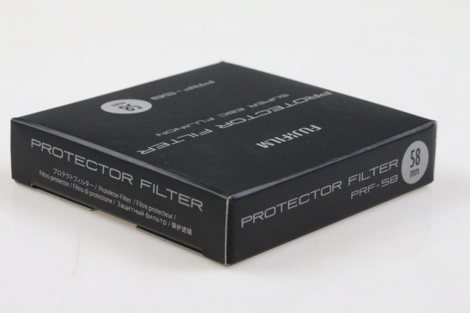 FUJIFILM PRF-58mm Protector Filter EBC